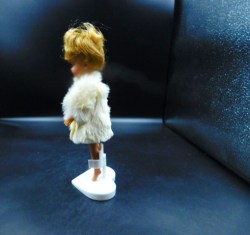 8 inch doll fur coat vogue side a